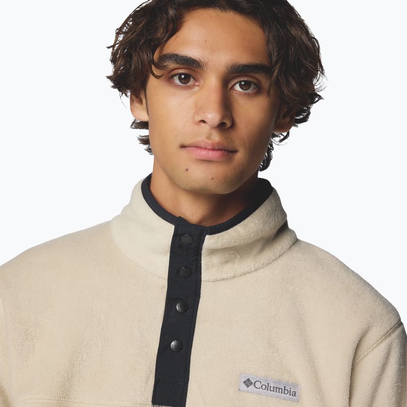 Bluză pentru bărbați Columbia Steens Mountain Half Snap II ancient fossil/black 5