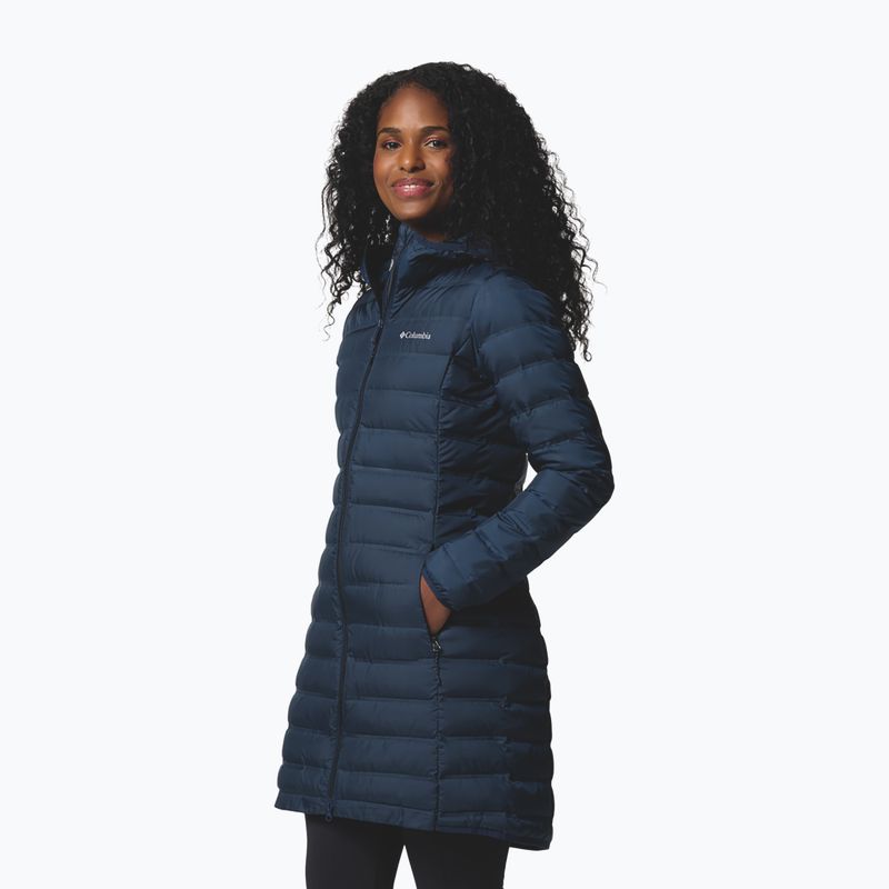 Geacă cu puf pentru femei Columbia Lake 22 II Down Long Hooded collegiate navy 5