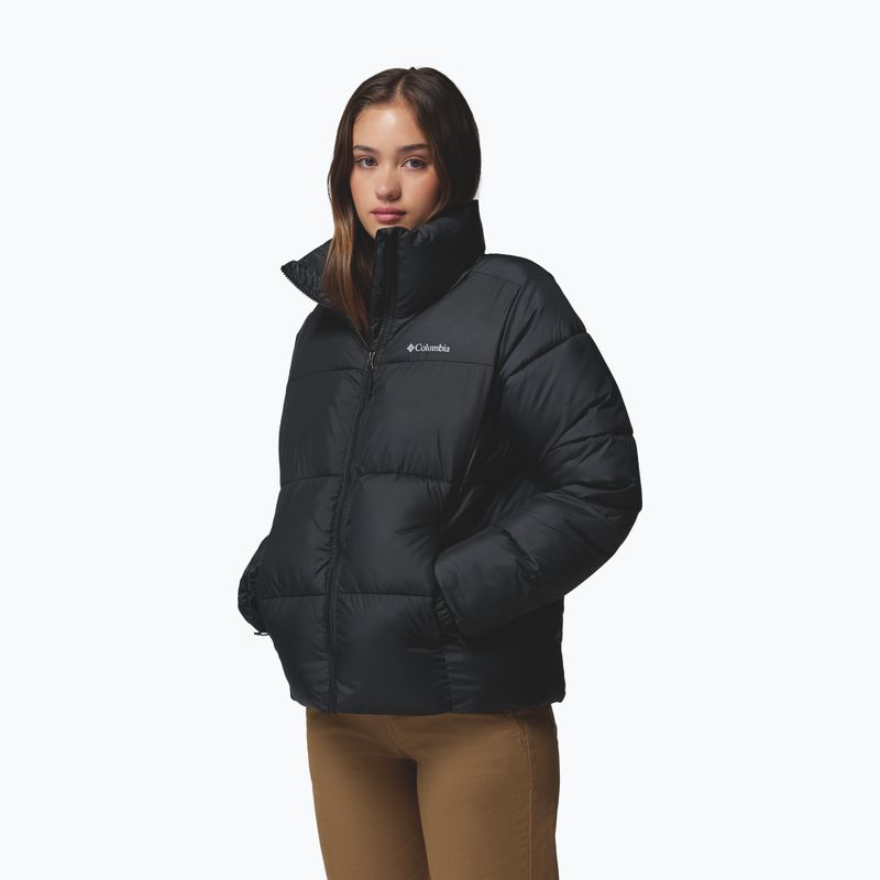 Geacă izolată pentru femei Columbia Puffect II Full Zip black 4