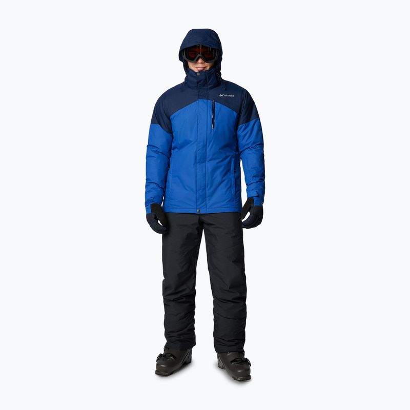 Geacă de schi pentru bărbați Columbia Last Tracks II mountain blue/collegiate navy 2