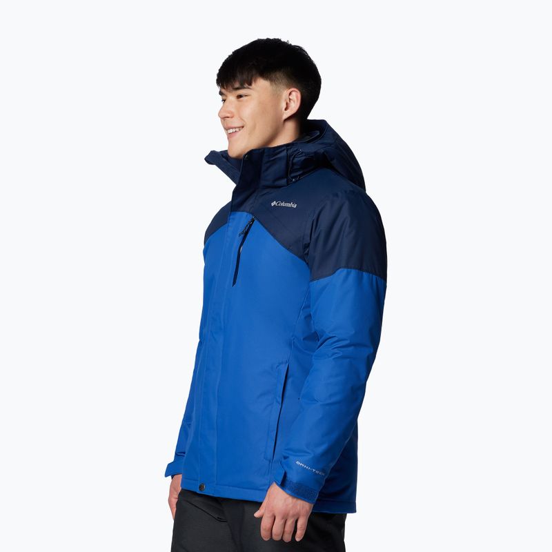 Geacă de schi pentru bărbați Columbia Last Tracks II mountain blue/collegiate navy 4