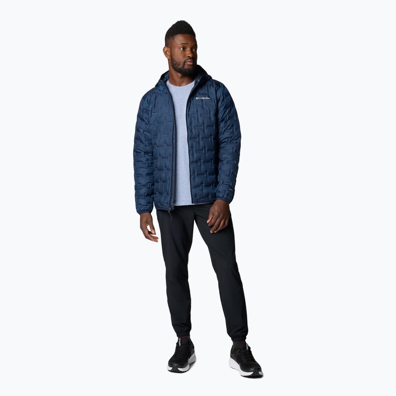 Geacă de puf pentru bărbați Columbia Delta Ridge II Down Hooded collegiate navy 2