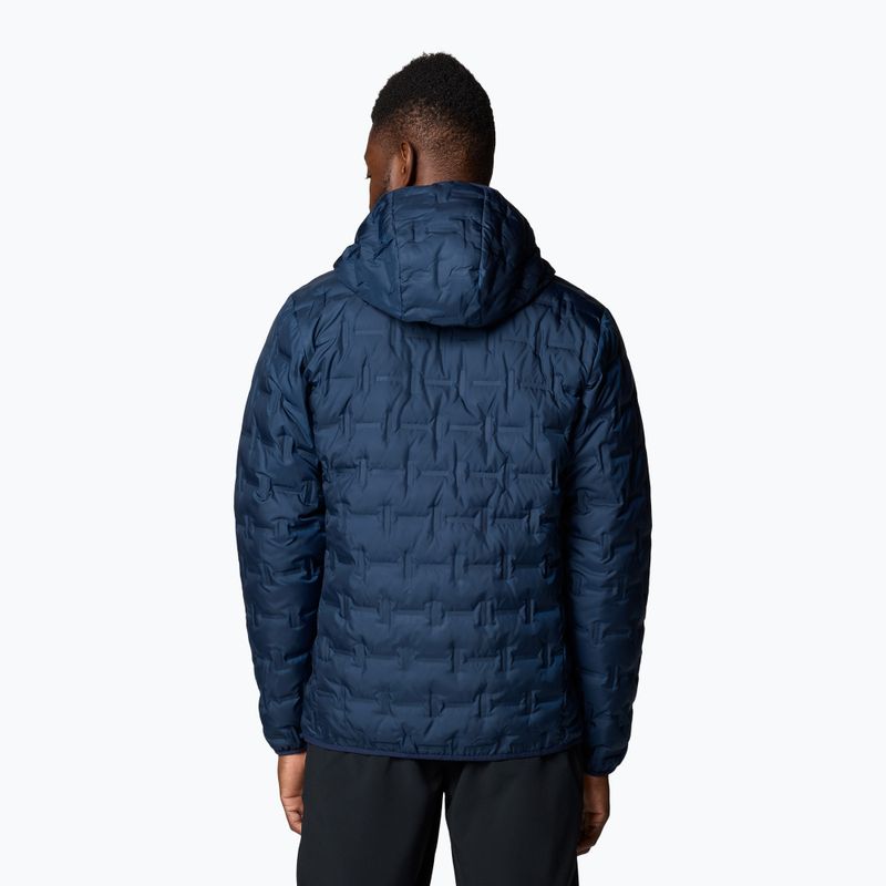 Geacă de puf pentru bărbați Columbia Delta Ridge II Down Hooded collegiate navy 3