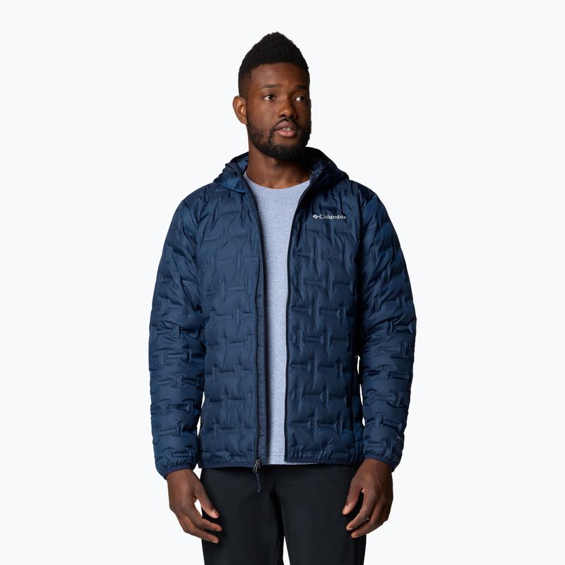 Geacă de puf pentru bărbați Columbia Delta Ridge II Down Hooded collegiate navy 5