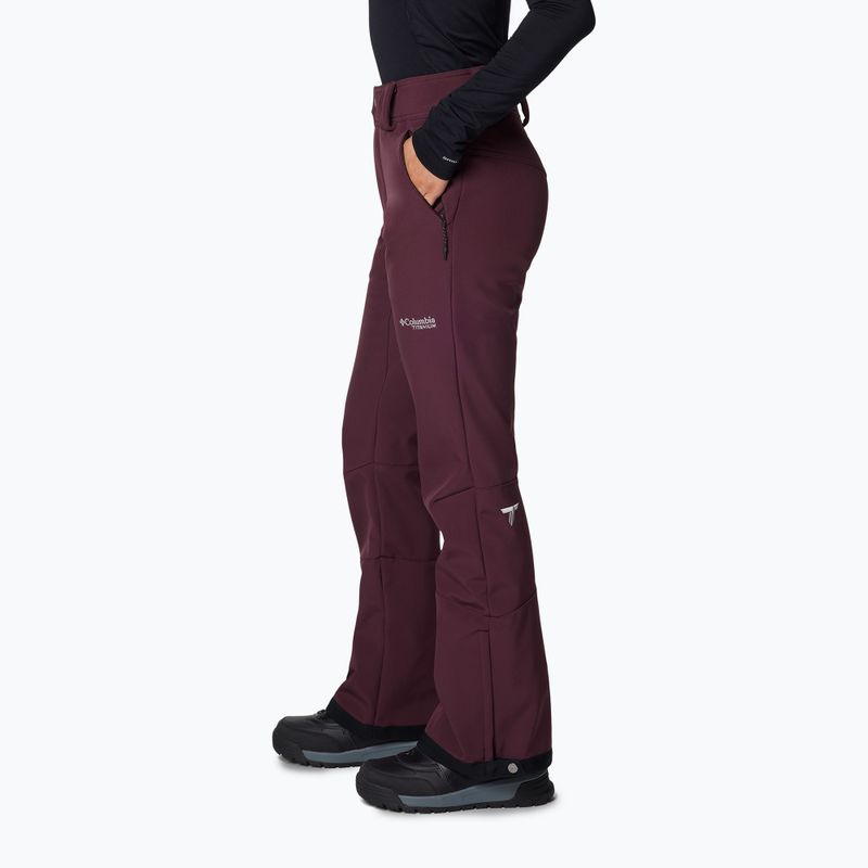 Pantaloni de schi pentru femei Columbia Roffee Ridge VI moonvista 3