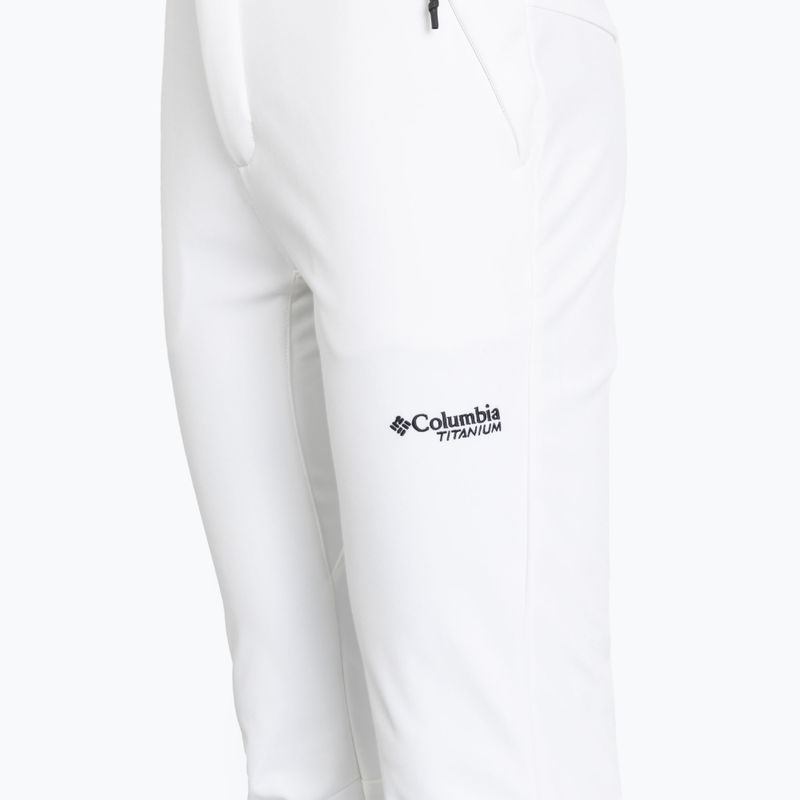 Pantaloni de schi pentru femei Columbia Roffee Ridge VI white 3