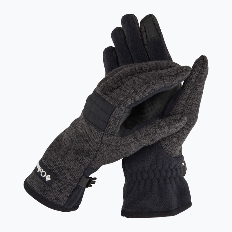 Mănuși de trekking pentru bărbați Columbia Sweater Weather II black heather