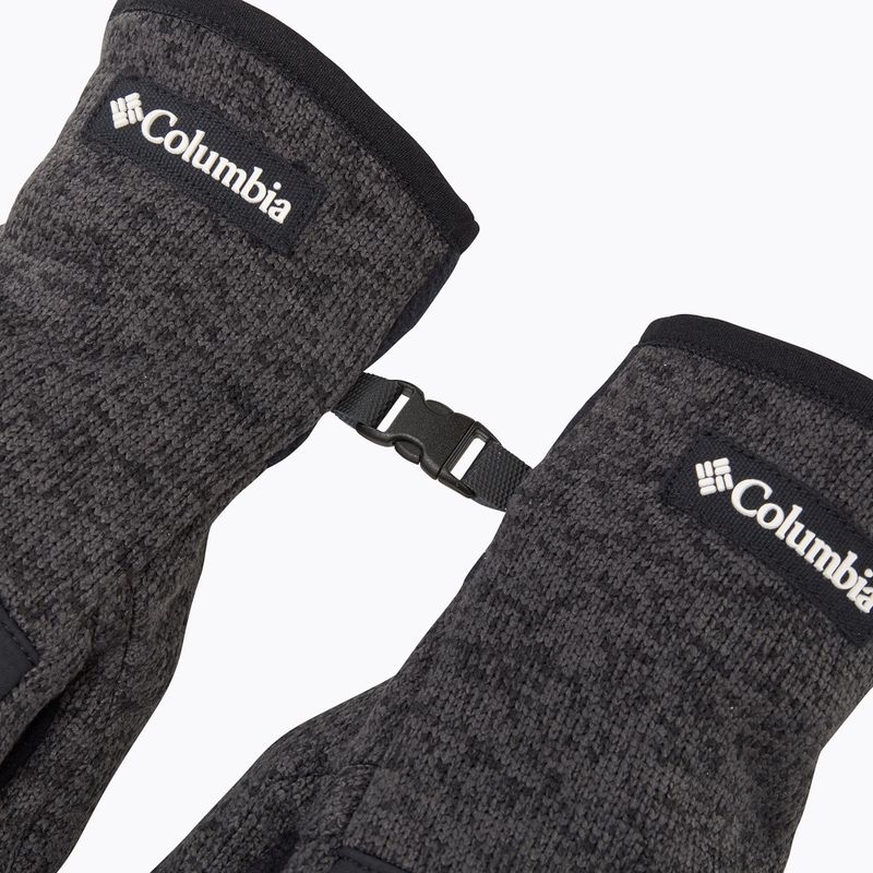 Mănuși de trekking pentru bărbați Columbia Sweater Weather II black heather 5