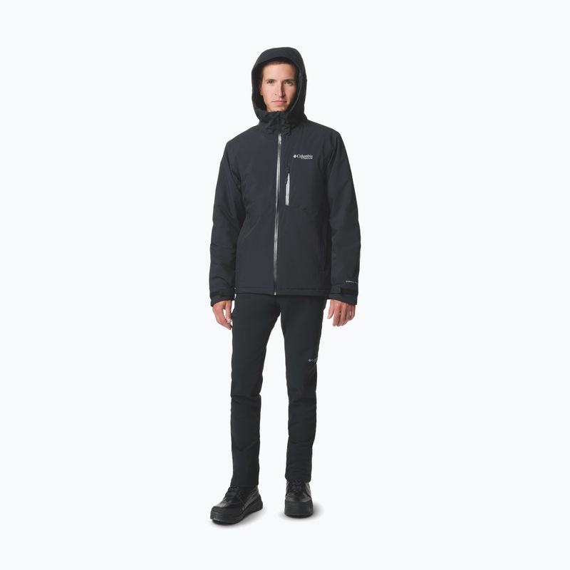 Geacă de ploaie pentru bărbați Columbia Explorers Edge II Insulated black 2