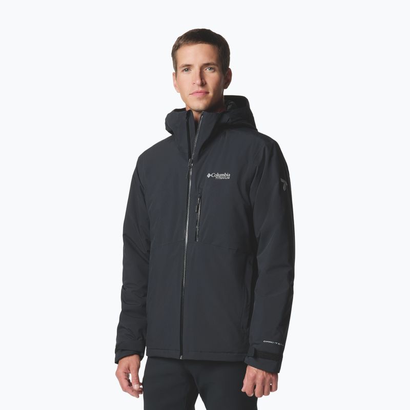 Geacă de ploaie pentru bărbați Columbia Explorers Edge II Insulated black 4