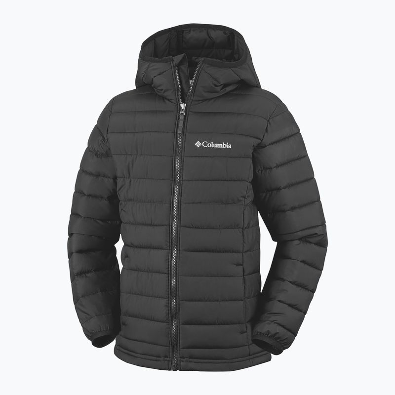 Geacă pentru copii Columbia Powder Lite II Hooded black 3