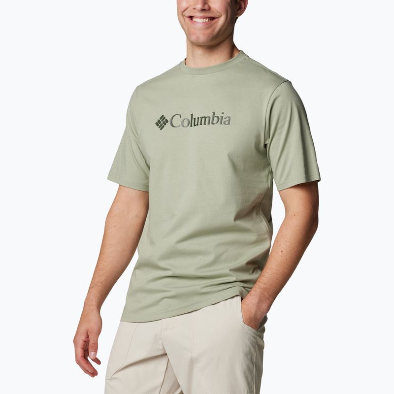 Tricou pentru bărbați Columbia CSC Basic logo safari/csc branded 4