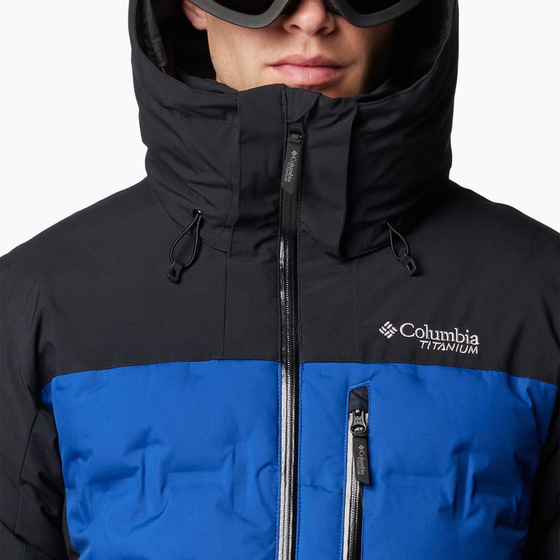 Geacă de schi pentru bărbați  Columbia Wild Card IV Down mountain blue/black 5