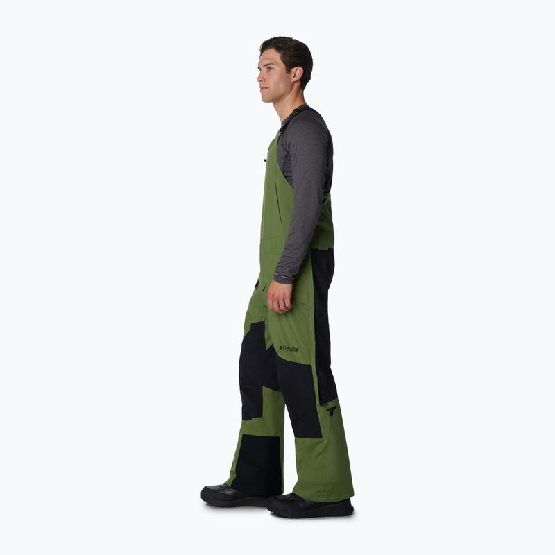 Pantaloni de schi pentru bărbați Columbia Highland Summit II Bib canteen / black 4