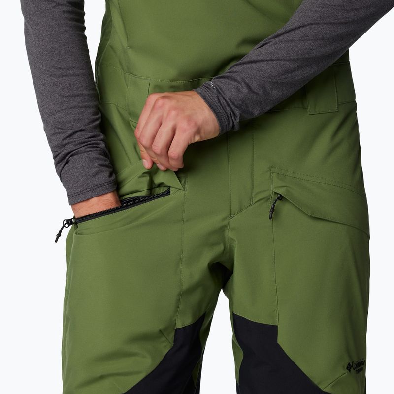 Pantaloni de schi pentru bărbați Columbia Highland Summit II Bib canteen / black 8