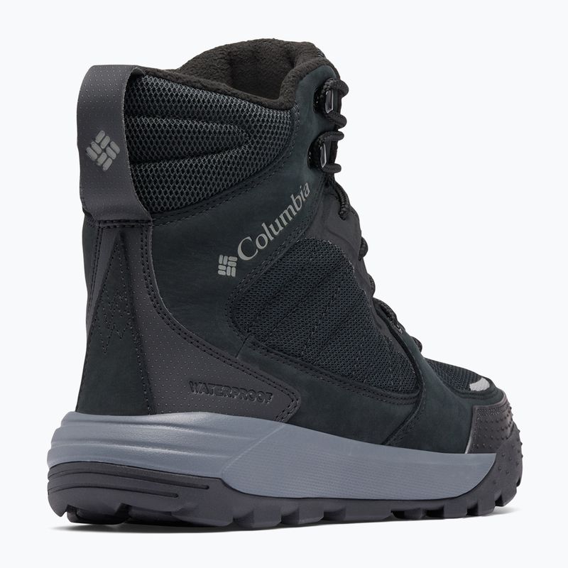 Bărbați Columbia Portlander Boot Ohi negru / ti gri oțel 13