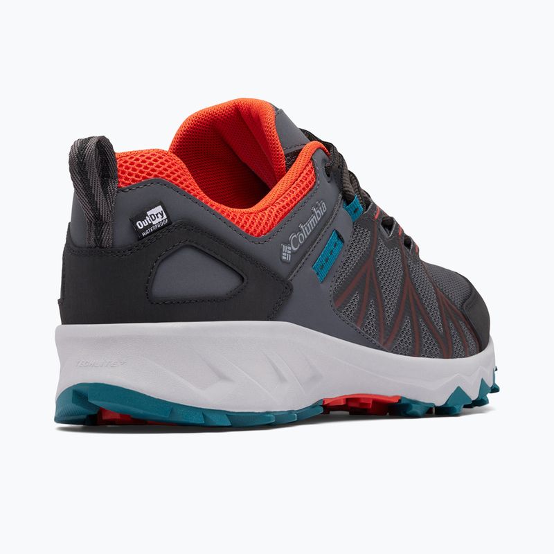 Încălțăminte de trekking pentru bărbați Columbia Peakfreak II Outdry V2 shark/super sonic 6
