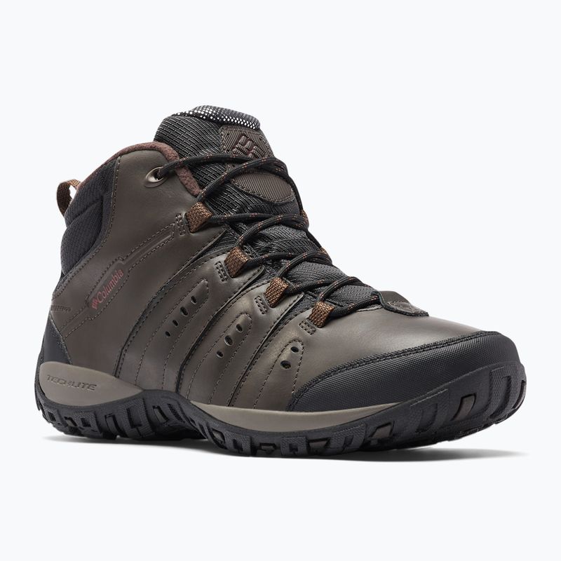 Bărbați Columbia Woodburn Ii Chukka WP OH cordovan / roșu granat boot 8