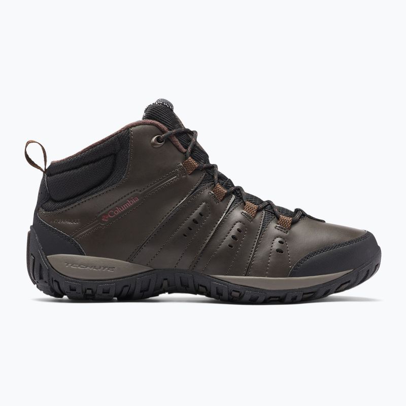Bărbați Columbia Woodburn Ii Chukka WP OH cordovan / roșu granat boot 9