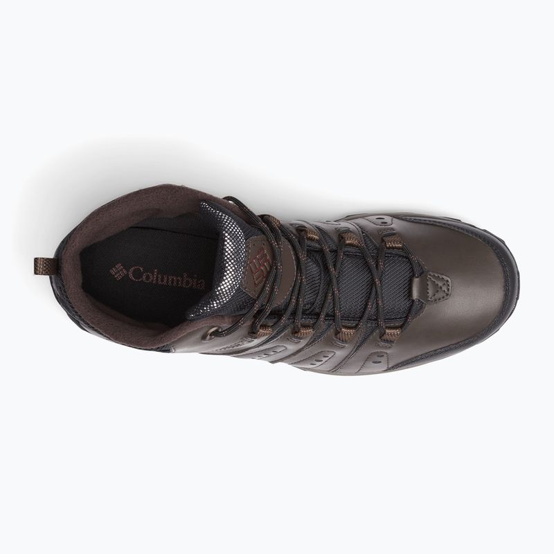 Bărbați Columbia Woodburn Ii Chukka WP OH cordovan / roșu granat boot 15