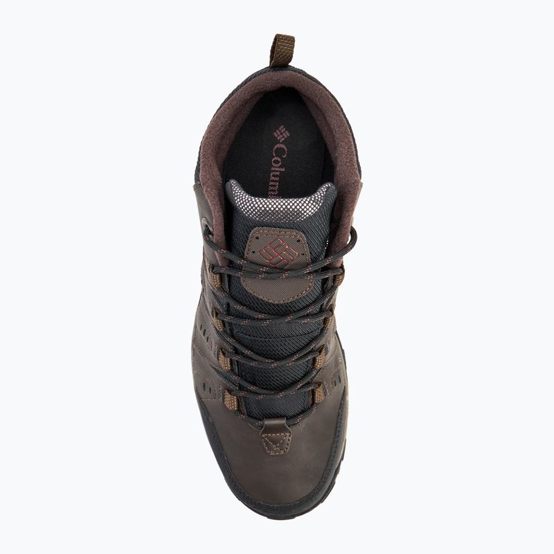 Bărbați Columbia Woodburn Ii Chukka WP OH cordovan / roșu granat boot 5
