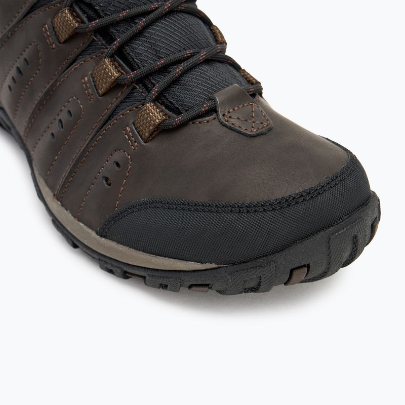 Bărbați Columbia Woodburn Ii Chukka WP OH cordovan / roșu granat boot 7