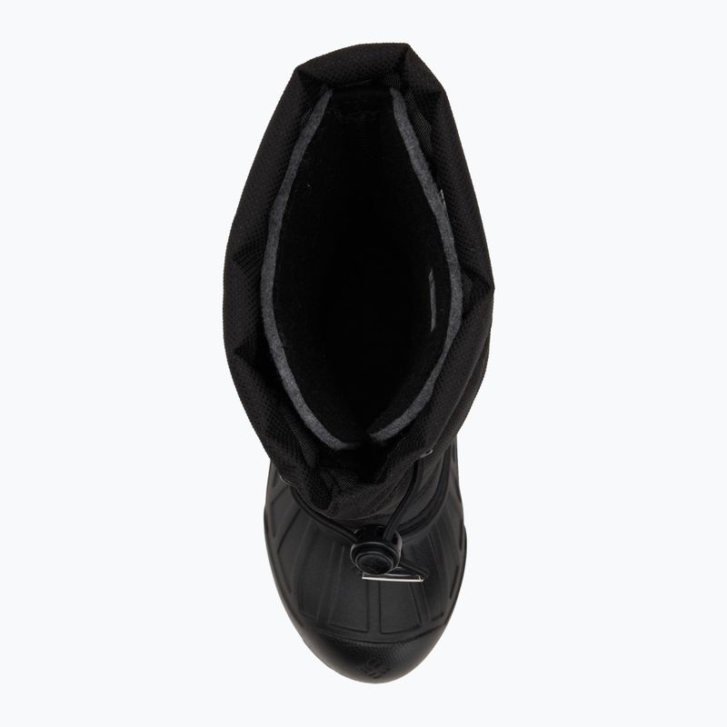 Ghete pentru copii Columbia Youth Powderbug Snowlite black/white 5