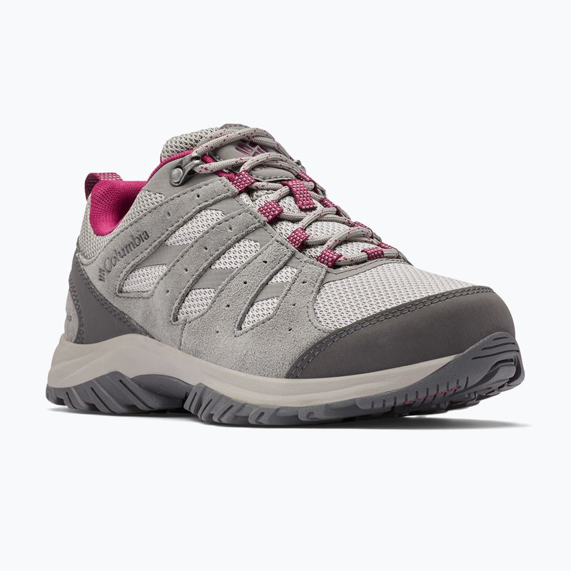 Cizme de trekking pentru femei Columbia Redmond III Wp ti titanium/ red onion 8