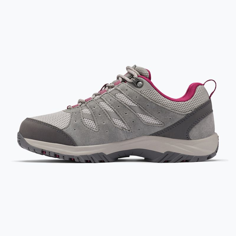 Cizme de trekking pentru femei Columbia Redmond III Wp ti titanium/ red onion 10