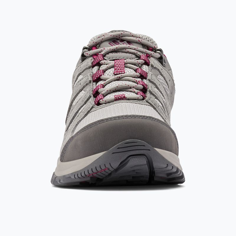 Cizme de trekking pentru femei Columbia Redmond III Wp ti titanium/ red onion 11