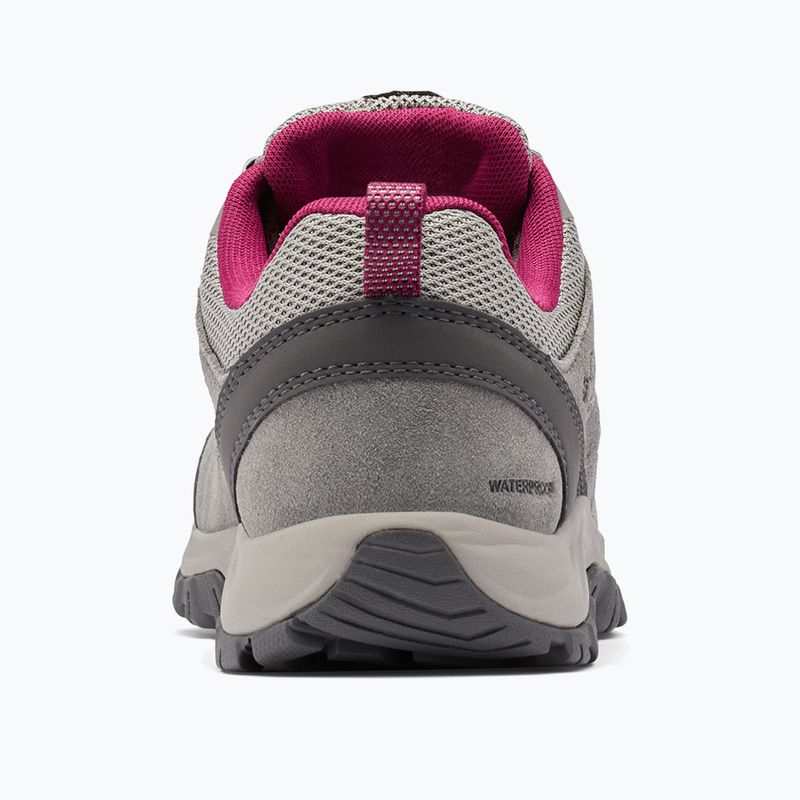 Cizme de trekking pentru femei Columbia Redmond III Wp ti titanium/ red onion 12