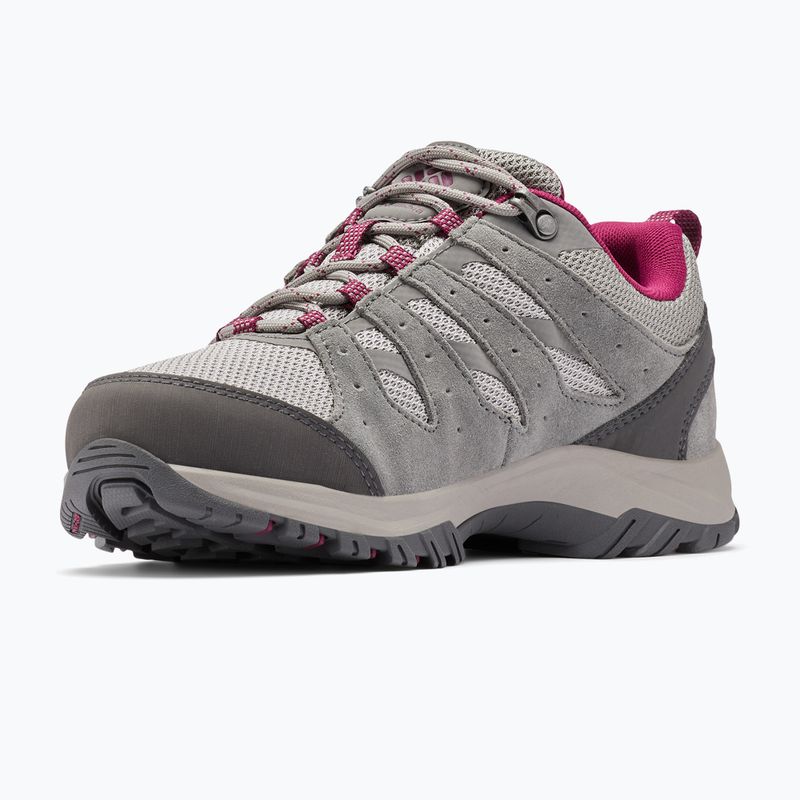 Cizme de trekking pentru femei Columbia Redmond III Wp ti titanium/ red onion 13
