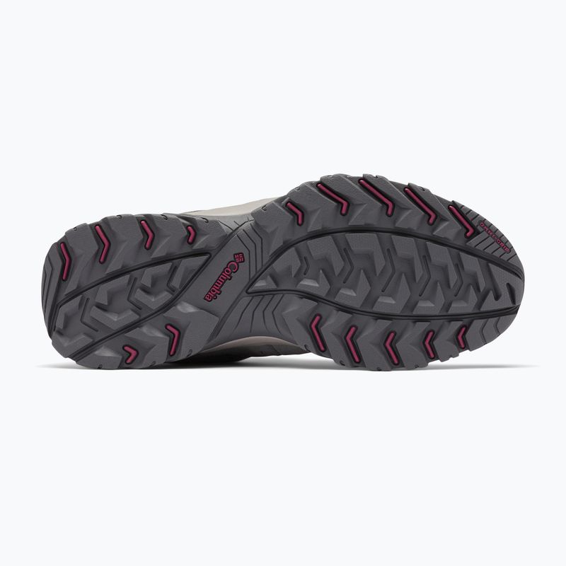 Cizme de trekking pentru femei Columbia Redmond III Wp ti titanium/ red onion 15