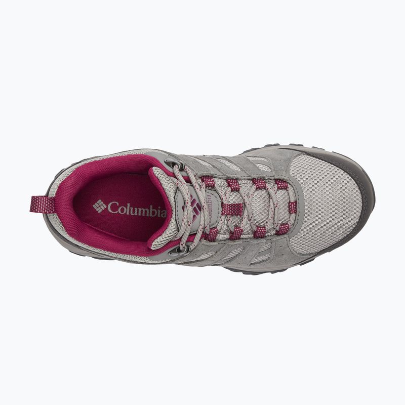 Cizme de trekking pentru femei Columbia Redmond III Wp ti titanium/ red onion 16