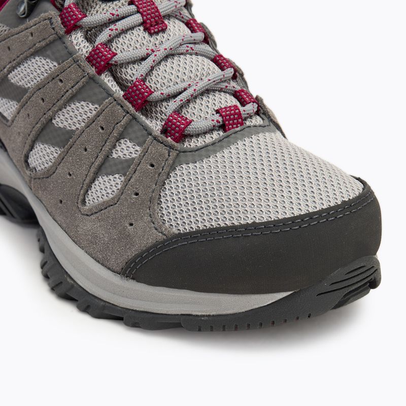 Cizme de trekking pentru femei Columbia Redmond III Wp ti titanium/ red onion 7