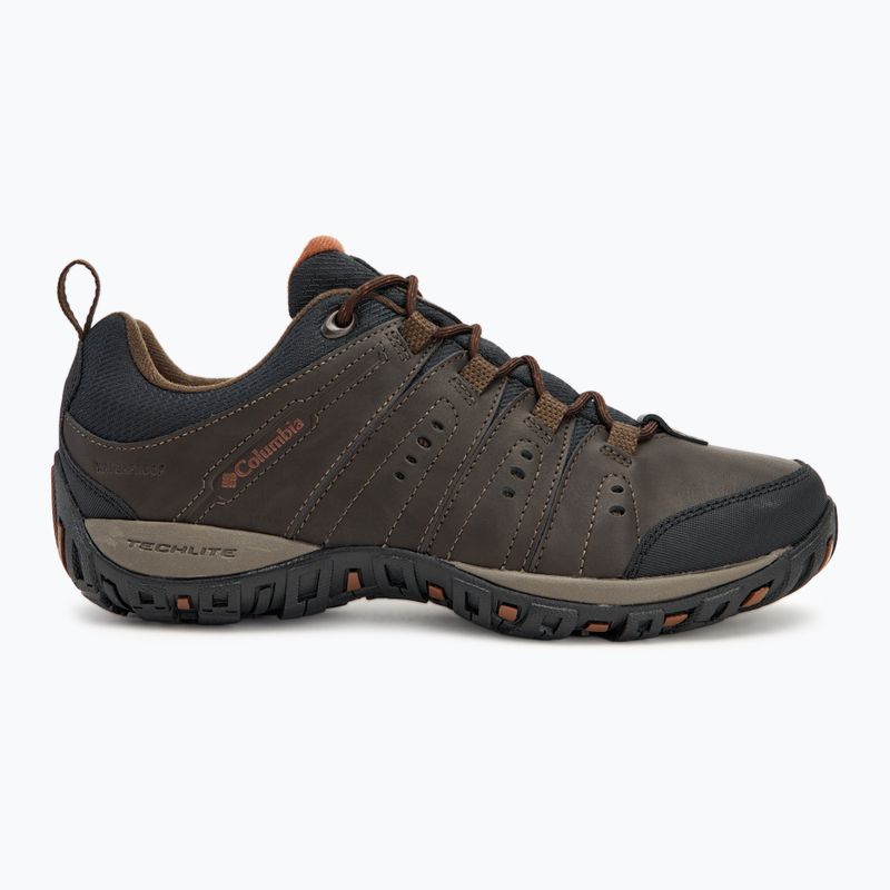 Columbia Woodburn II Waterproof cizme de trekking pentru bărbați cordovan/ scorțișoară 2