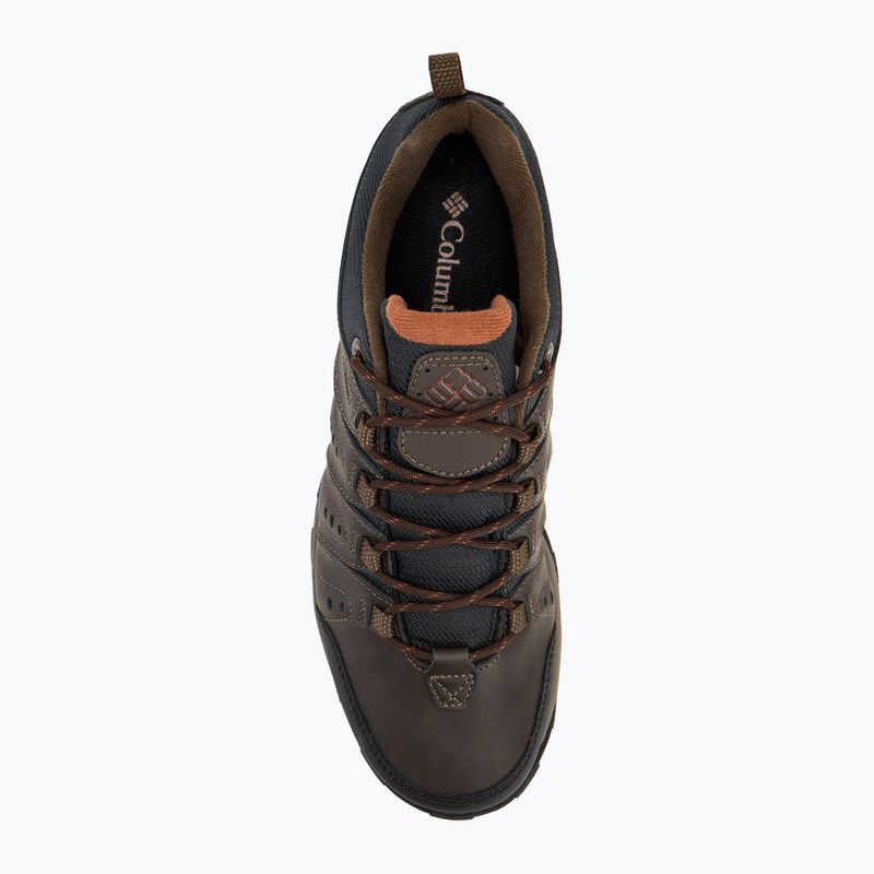 Columbia Woodburn II Waterproof cizme de trekking pentru bărbați cordovan/ scorțișoară 5