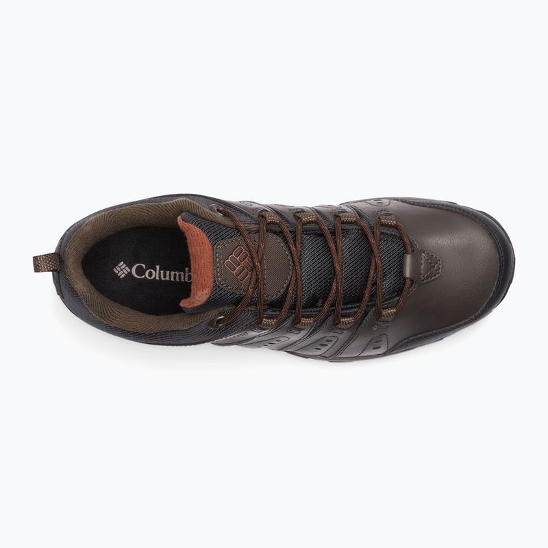 Columbia Woodburn II Waterproof cizme de trekking pentru bărbați cordovan/ scorțișoară 15