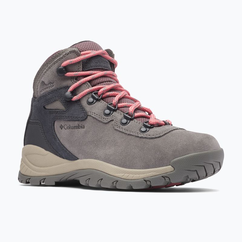 Încălțăminte de trekking pentru femei Columbia Newton Ridge Plus Wp Amped stratus/canyon rose 8