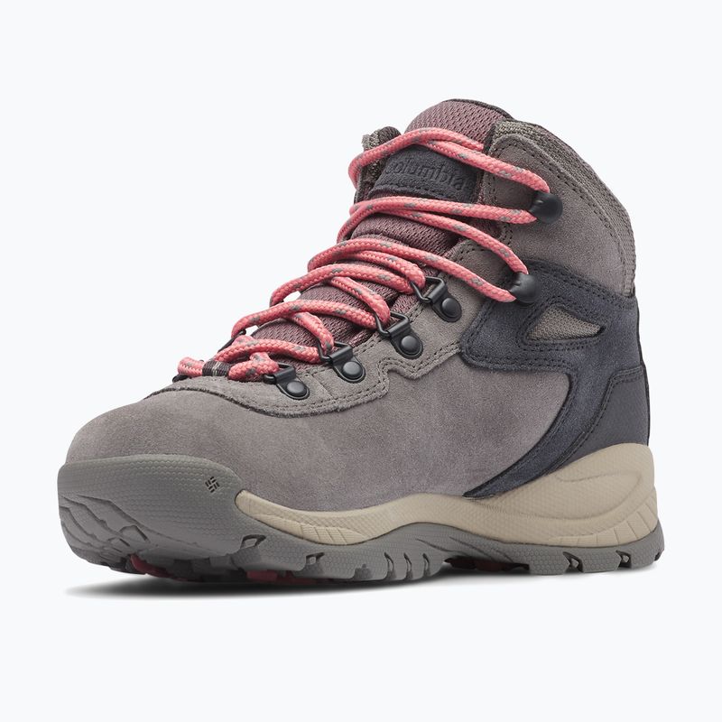 Încălțăminte de trekking pentru femei Columbia Newton Ridge Plus Wp Amped stratus/canyon rose 9