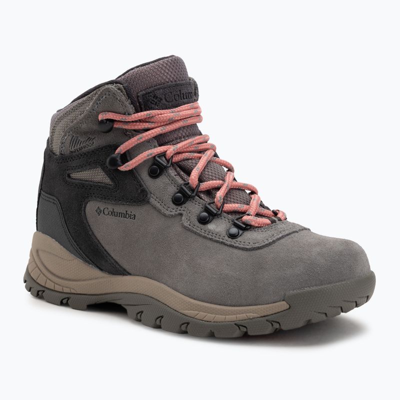 Încălțăminte de trekking pentru femei Columbia Newton Ridge Plus Wp Amped stratus/canyon rose