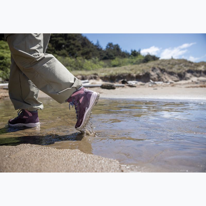 Încălțăminte de trekking pentru femei Columbia Newton Ridge Wp Oh II V2 moonvista/vapor 19