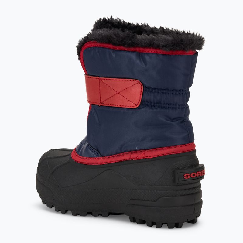 Ghete pentru copii Sorel Childrens Snow Commander nocturnal/sail red 3