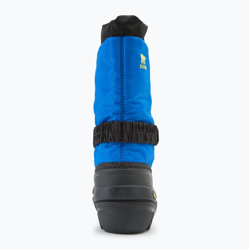 Ghete pentru copii Sorel Youth Flurry black/super blue 6