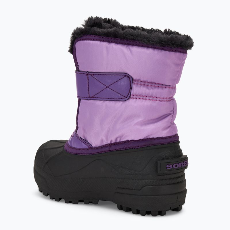 Ghete pentru copii Sorel Childrens Snow Commander gumdrop/purple violet 3