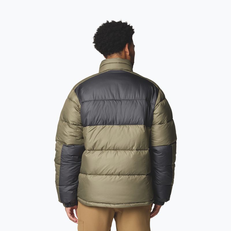 Geacă izolată pentru bărbați Columbia Pike Lake II stone green/shark 3