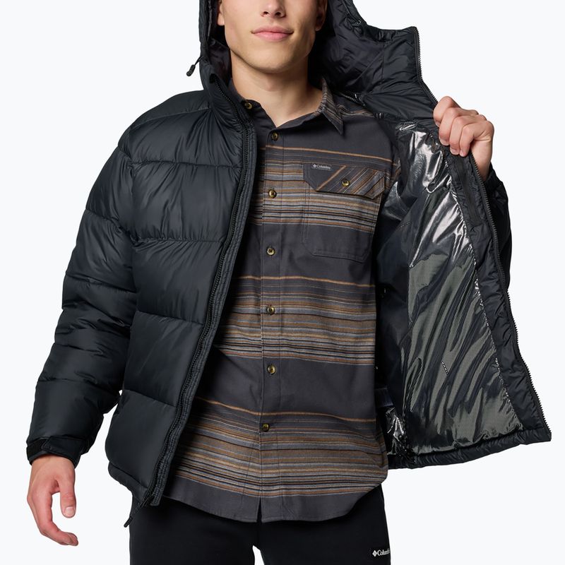 Columbia Pike Lake II Hooded down jacket negru 012 7