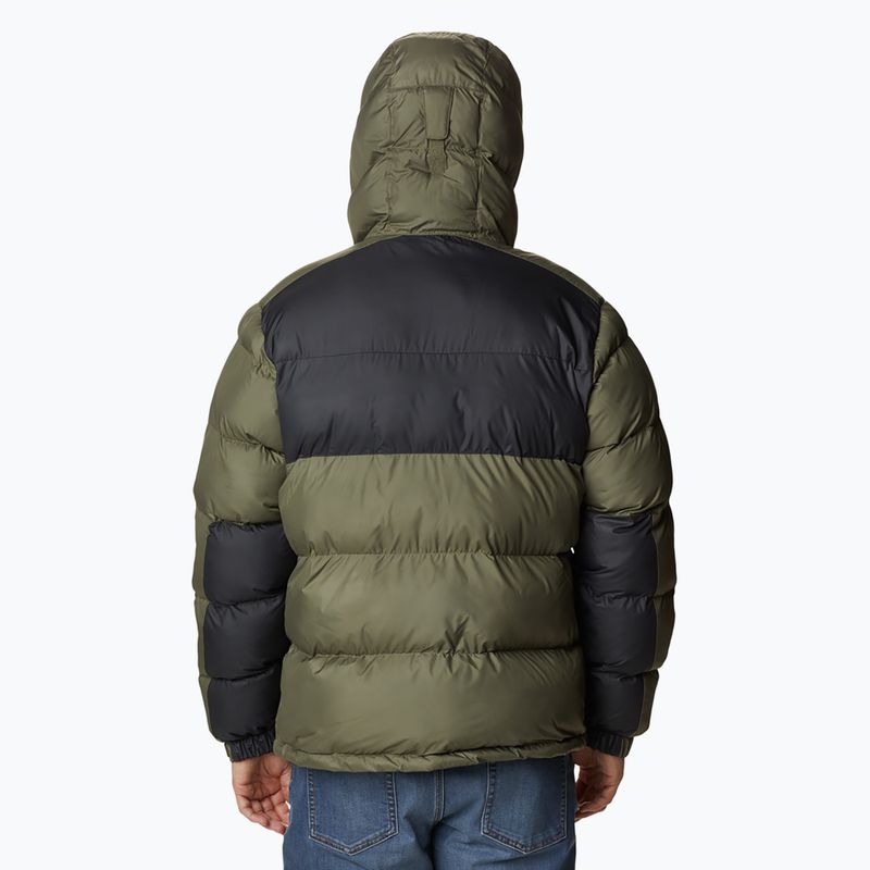 Columbia Pike Lake II Hooded pentru bărbați verde piatră/ rechin 399 jachetă 2