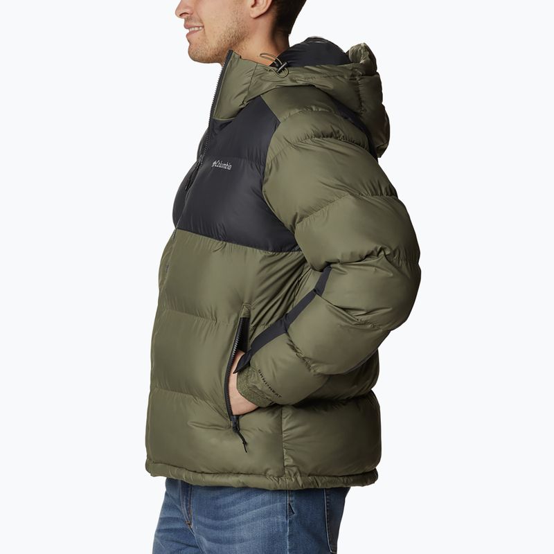 Columbia Pike Lake II Hooded pentru bărbați verde piatră/ rechin 399 jachetă 3