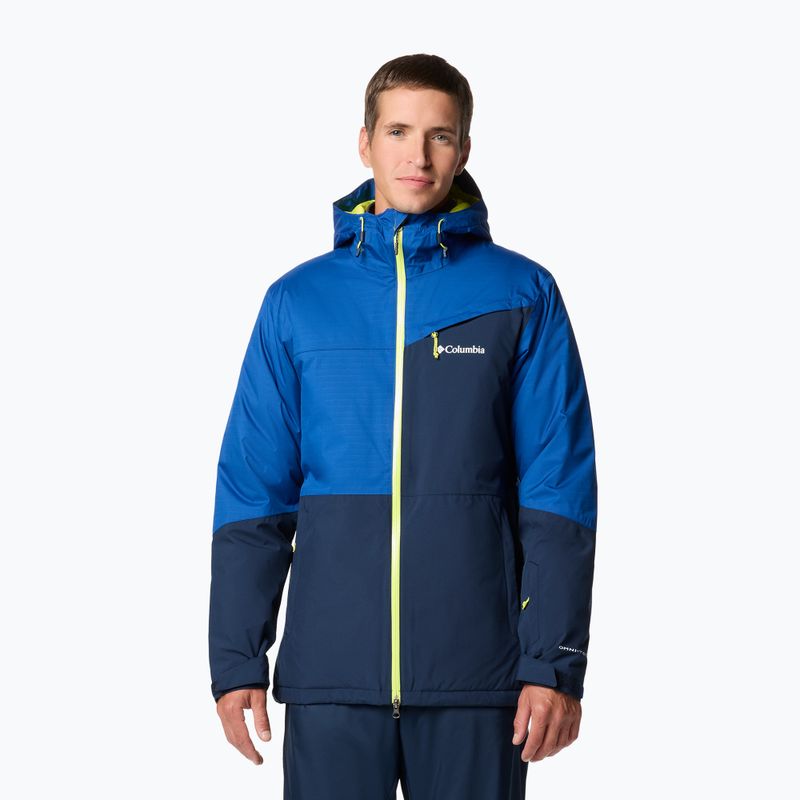 Geacă de schi pentru bărbați Columbia Iceberg Point II collegiate navy/mountain blue